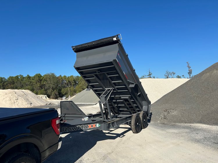 7x14ft Dump Trailer thumbnail 4