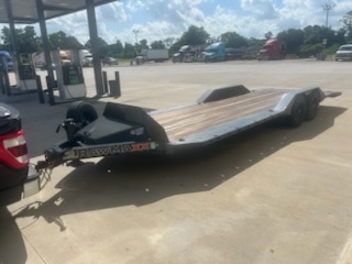 24ft Drive Over Flatbed Trailer thumbnail 2
